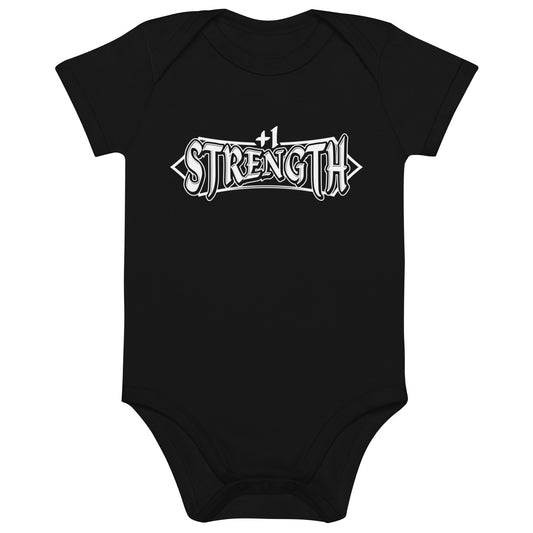 +1 Strength Baby Onesie